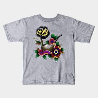 Pipe Rose Kids T-Shirt